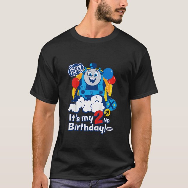 Camiseta Amigos do Thomas é meu 2º aniversário  (Frente)