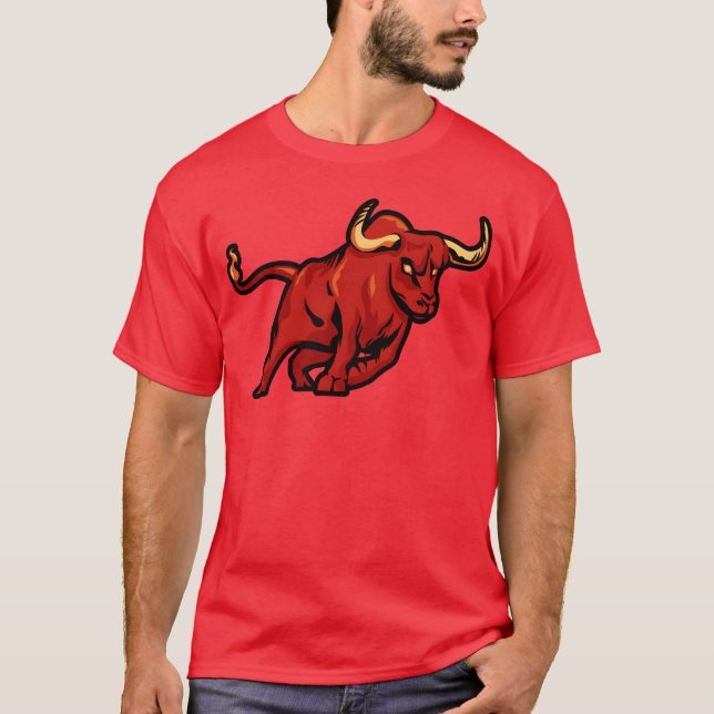 Camiseta amigos do touro animal (Frente)