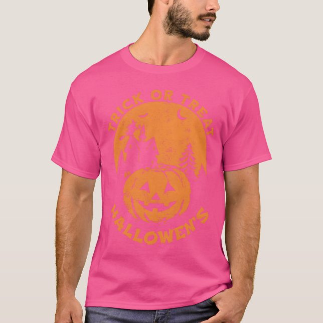 Camiseta Amigos do Trick Orreat Halloweens (Frente)