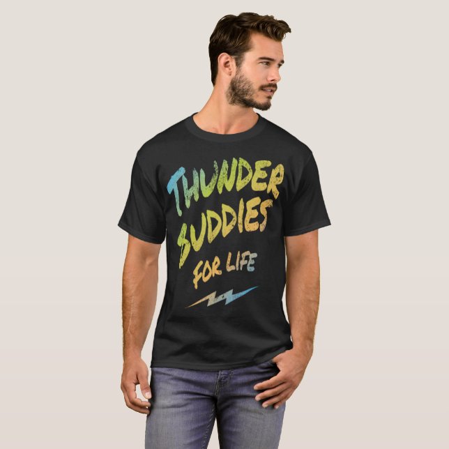Camiseta Amigos do trovão para a vida (Frente Completa)
