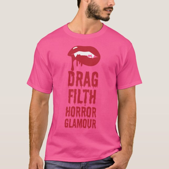 Camiseta Amigos Dragula Fangs (Frente)