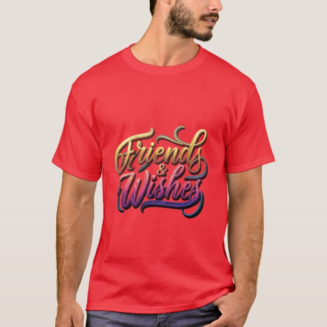 Camiseta Amigos e Desejos (Frente)