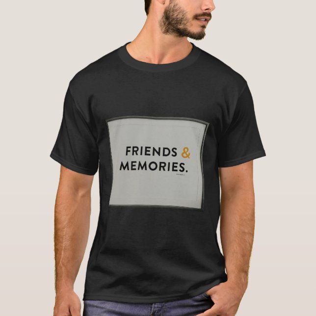 Camiseta Amigos e Memórias (Frente)