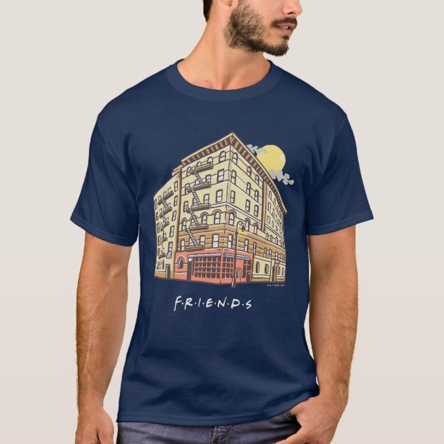 Camiseta AMIGOS™ | Edifício 2 do Apartamento de Monica (Frente)