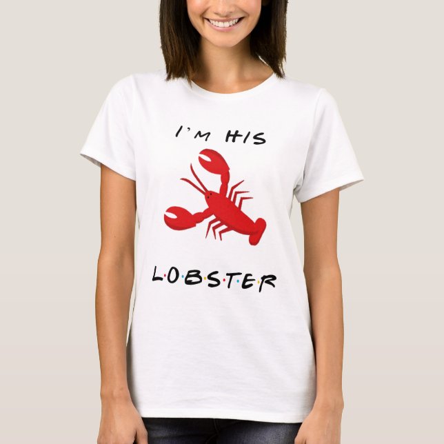 Camiseta Amigos Eu Sou a Lagosta Dele (Frente)