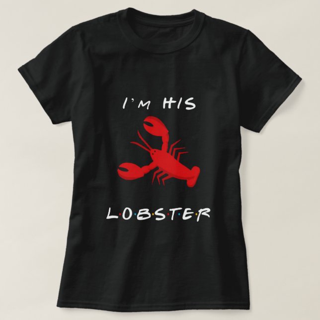 Camiseta Amigos Eu Sou a Sua Lagosta (Frente do Design)