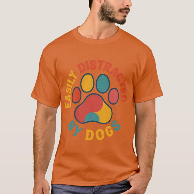Camiseta Amigos facilmente distraídos (Frente)