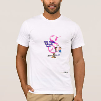 Camiseta Amigos falsos, amigos interesseiros