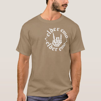 Camiseta Amigos familiares Emo idosos