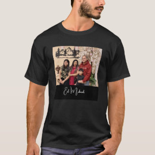 Camiseta Amigos Familiares Foto Imagem Personalizada