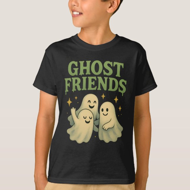 Camiseta Amigos Fantasmas (Frente)