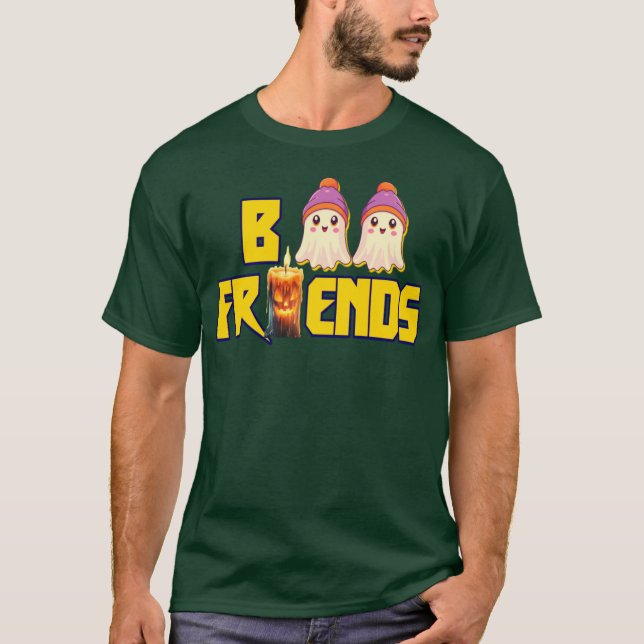 Camiseta amigos fantasmas (Frente)