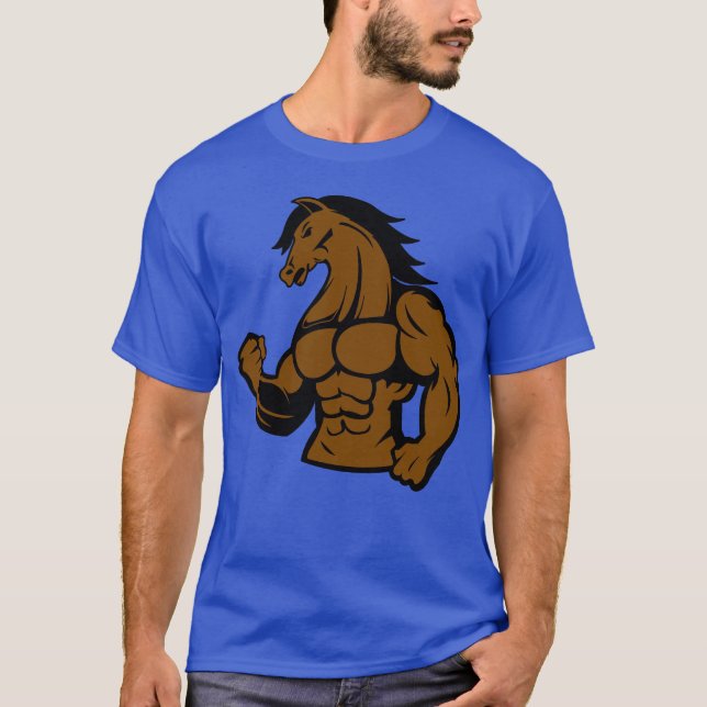 Camiseta amigos fortes de cavalos (Frente)