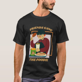 Camiseta Amigos Gastam O Presente Entusiasta Culinário De F