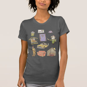 Camiseta AMIGOS™   Ícones de desenho gráfico 2