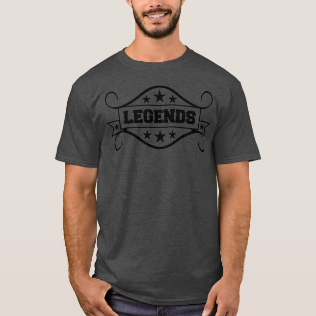 Camiseta Amigos Legendseam Crew Legends são Nasceres de Nas (Frente)