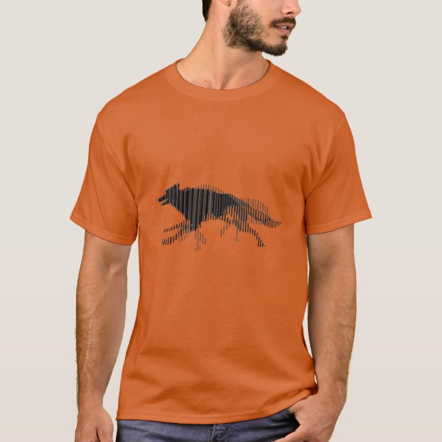 Camiseta Amigos lobo (Frente)