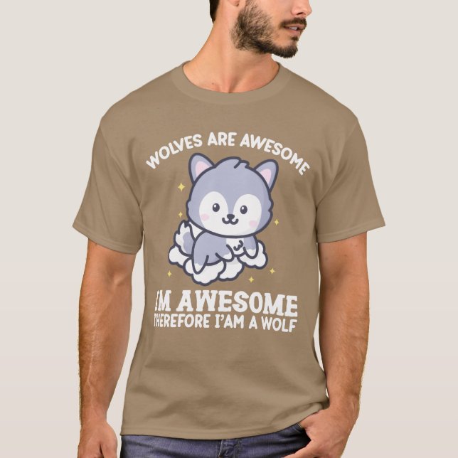 Camiseta Amigos lobos (Frente)
