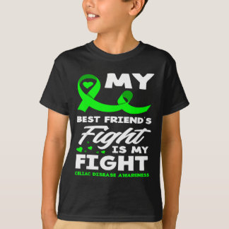 Camiseta Amigos Lutam É Minha Luta Consciência da Doença Ce