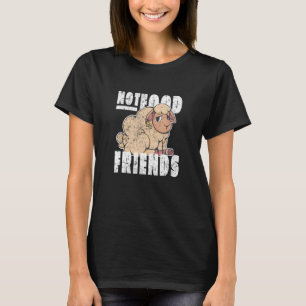 Camiseta Amigos Não Comida Direitos Animais