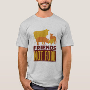 Camiseta Amigos Não Comidas