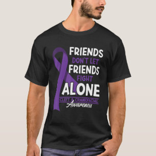 Camiseta Amigos não deixam amigos lutarem com fenda e Crani
