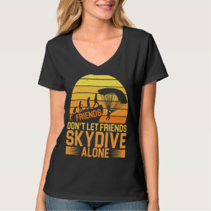 Camiseta Amigos não deixam amigos mergulharem sozinhos