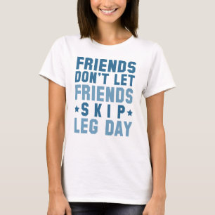 Camiseta Amigos não permitem que amigos pulem o dia