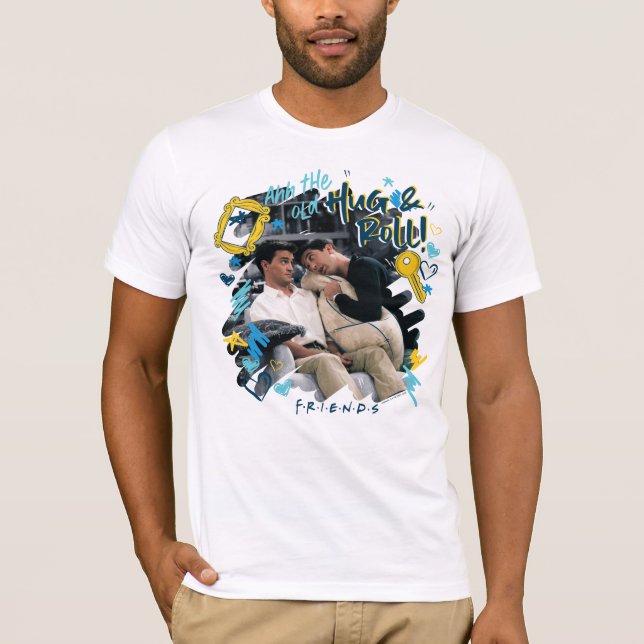 Camiseta AMIGOS™ | O Velho Hug & Roll (Frente)