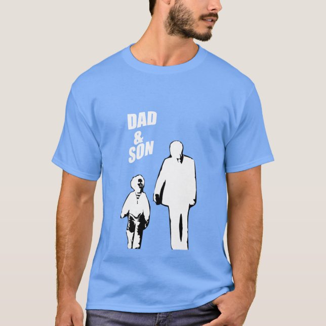 Camiseta Amigos Pai e Filho (Frente)