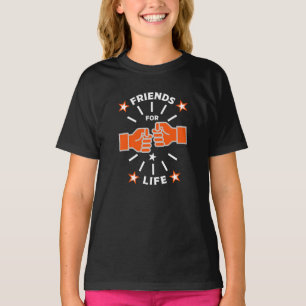 Camiseta Amigos Para A Vida