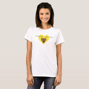 Camiseta Amigos para a vida