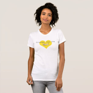 Camiseta Amigos para a vida