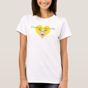 Camiseta Amigos para a vida