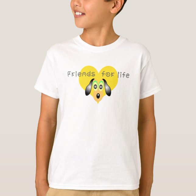 Camiseta Amigos para a vida (Frente)