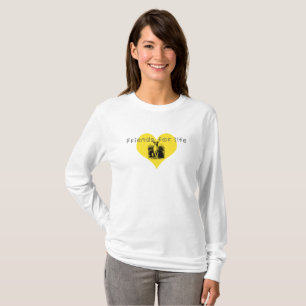 Camiseta Amigos para a vida