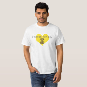 Camiseta Amigos para a vida
