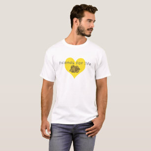 Camiseta Amigos para a vida