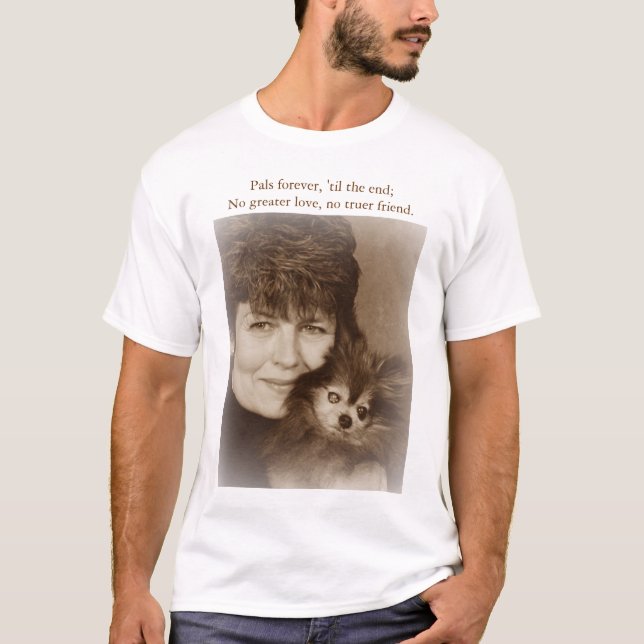 Camiseta Amigos para sempre (Frente)