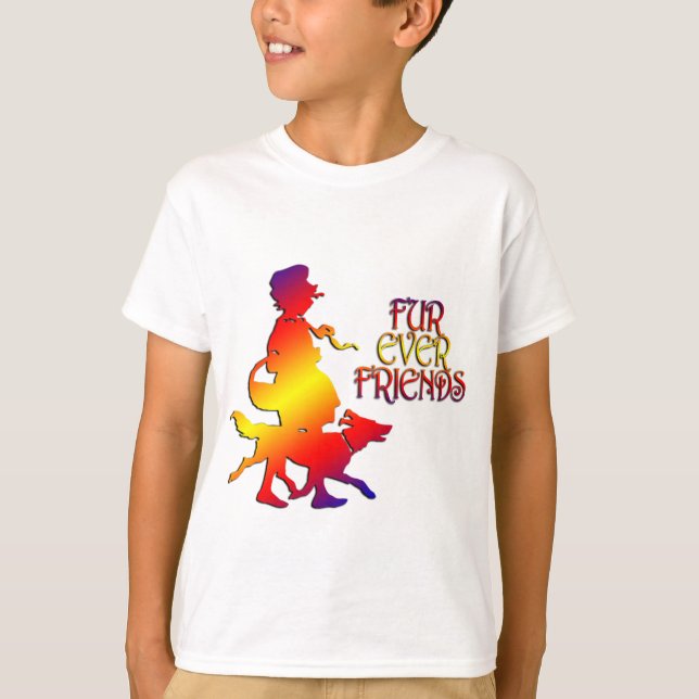 Camiseta Amigos Para Sempre (Frente)