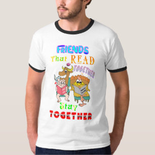 Camiseta Amigos Que Leram Juntos Fiquem Juntos