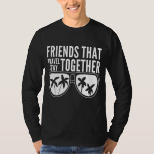 Camiseta Amigos Que Viagem Ficam Juntos Cabo 20