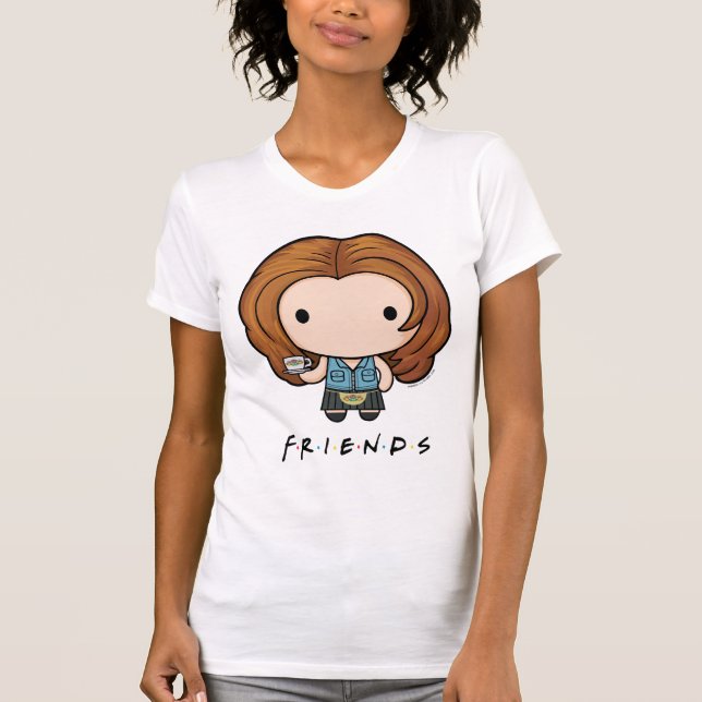 Camiseta AMIGOS™ | Rachel Chibi (Frente)