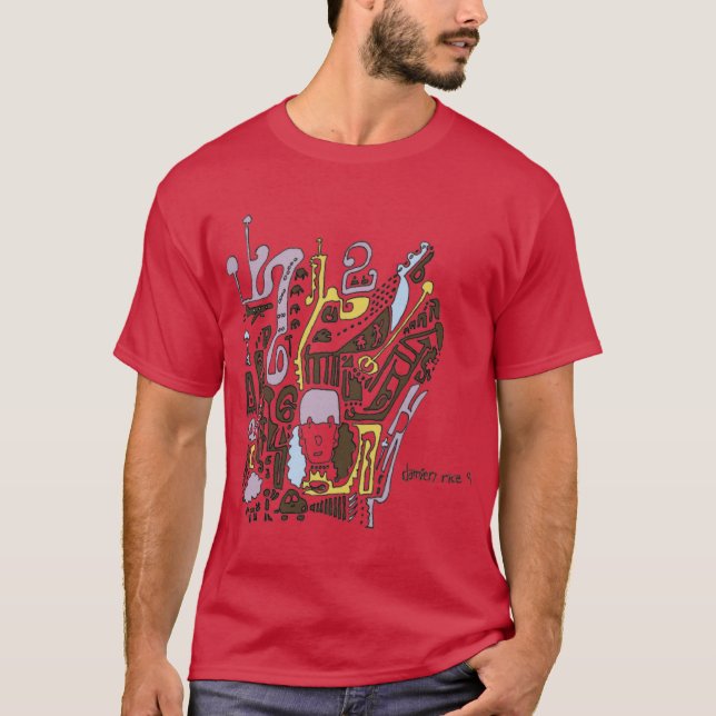 Camiseta amigos retrô (Frente)