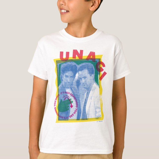 Camiseta AMIGOS™ | Ross & Chandler - Unagi (Frente)