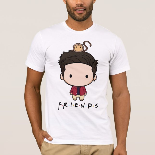 Camiseta AMIGOS™ | Ross Chibi (Frente)