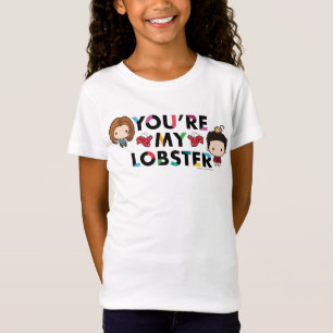 Camiseta AMIGOS™ Ross & Rachel Lobster Chibi