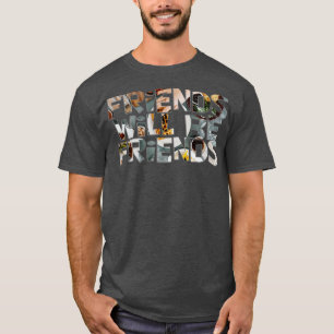 Camiseta Amigos serão amigos