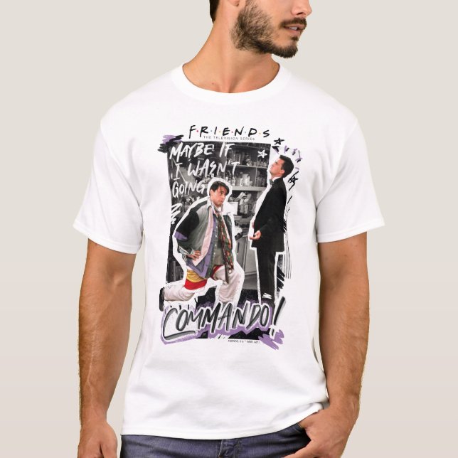 Camiseta AMIGOS™ | Talvez se eu não estivesse indo para o c (Frente)