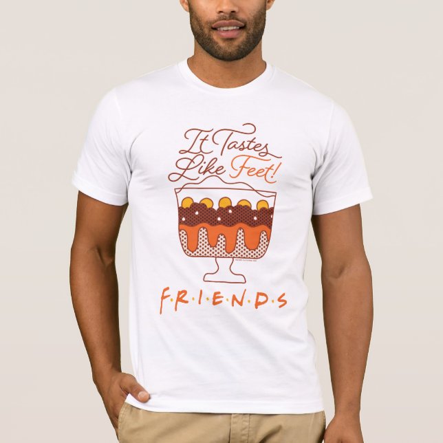 Camiseta AMIGOS™ | Tem Gosto De Pés! (Frente)